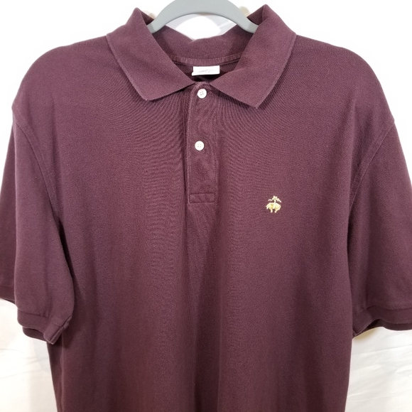 Brooks Brothers Maroon Polo Shirt Golden Fleece L - Picture 3 of 16